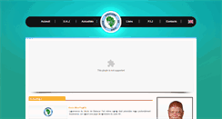 Desktop Screenshot of judoafrica.org
