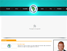 Tablet Screenshot of judoafrica.org